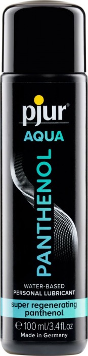 Лубрикант на водной основе с пантенолом pjur AQUA Panthenol - 100 мл. - Pjur - купить с доставкой в Норильске