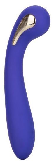 Фиолетовый вибромассажер с электростимуляцией Intimate Estim Petite G Wand - 19 см. - California Exotic Novelties - купить с доставкой в Норильске