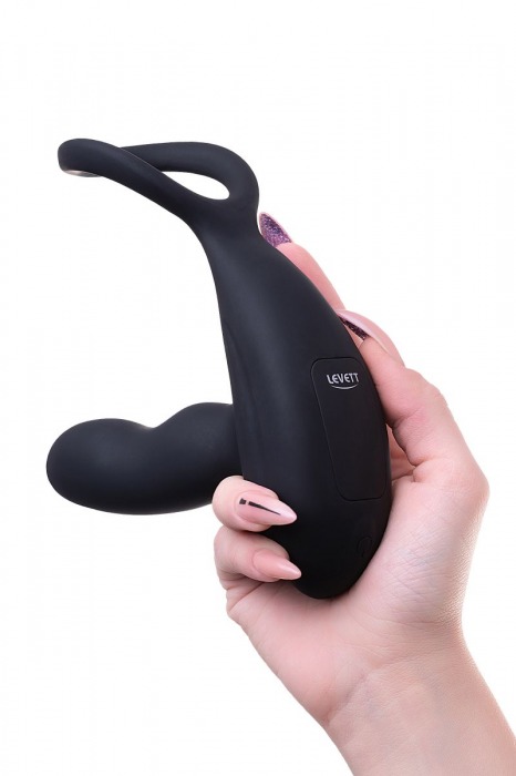 Черный стимулятор простаты Maud с вибрацией - Levett - в Норильске купить с доставкой