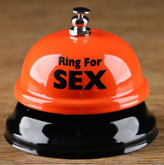 Настольный звонок RING FOR SEX - Сима-Ленд - купить с доставкой в Норильске