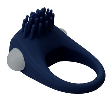 Синее эрекционное виброкольцо STIMU RING - Dream Toys - в Норильске купить с доставкой