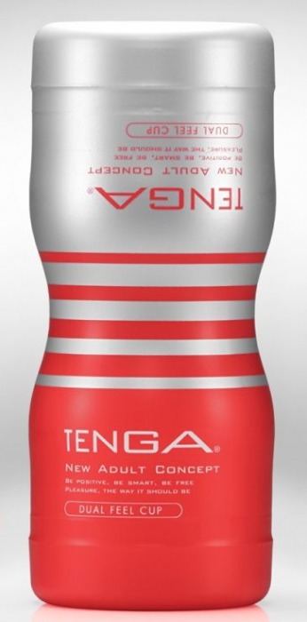 Мастурбатор TENGA Dual Sensation Cup - Tenga - в Норильске купить с доставкой