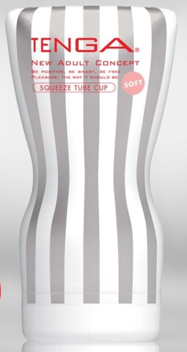 Мастурбатор TENGA Squeeze Tube Cup Soft - Tenga - в Норильске купить с доставкой
