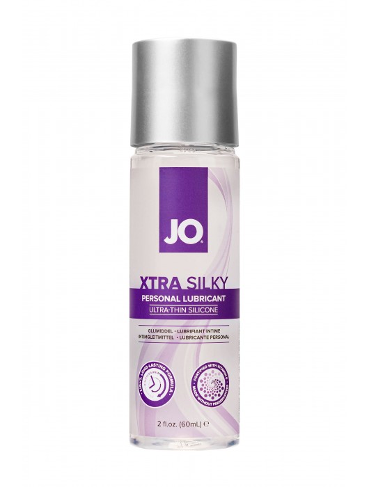 Лубрикант на силиконовой основе JO Xtra Silky - 60 мл. - System JO - купить с доставкой в Норильске