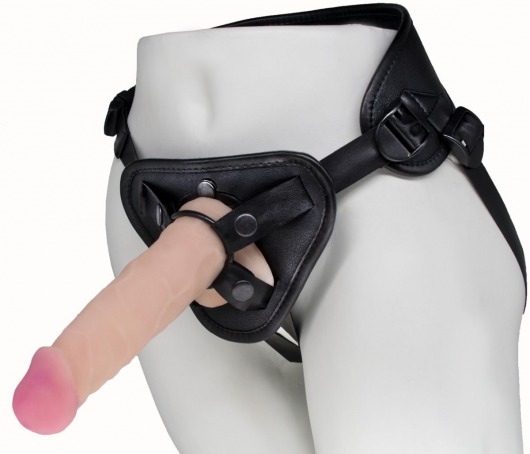 Пояс харнесс BEST UNI strap с 2 сменными насадками - 18,5 и 16 см. - LOVETOY (А-Полимер) - купить с доставкой в Норильске