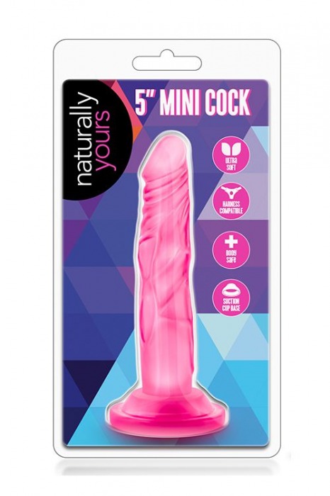 Розовый фаллоимитатор 5 Inch Mini Cock - 14,6 см. - Blush Novelties
