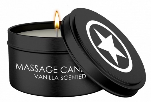 Массажная свеча с ароматом ванили Massage Candle - Shots Media BV - купить с доставкой в Норильске