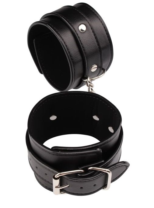 Черные оковы Classic Ankle Cuffs - Chisa - купить с доставкой в Норильске