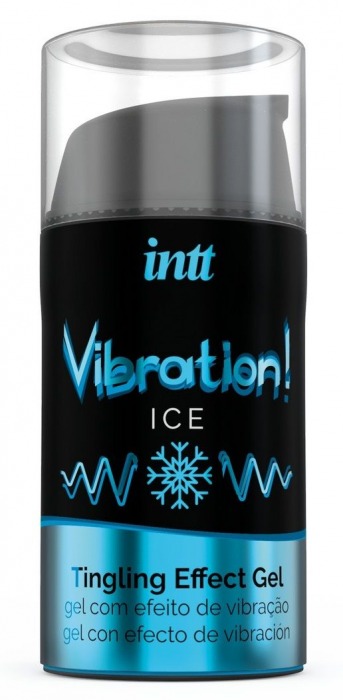 Жидкий интимный гель с эффектом вибрации Vibration! Ice - 15 мл. - INTT - купить с доставкой в Норильске