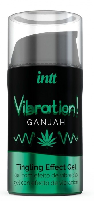 Жидкий интимный гель с эффектом вибрации Vibration! Ganjah - 15 мл. - INTT - купить с доставкой в Норильске