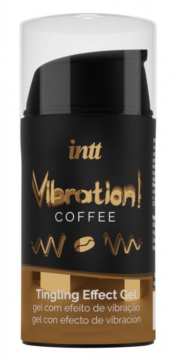 Жидкий интимный гель с эффектом вибрации Vibration! Coffee - 15 мл. - INTT - купить с доставкой в Норильске