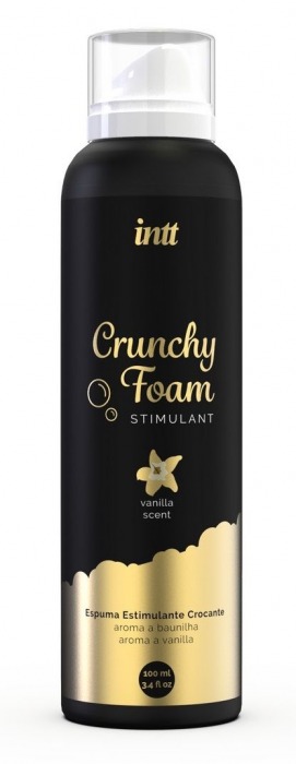 Пенка для массажа Crunchy Foam Stimulant Vanilla - 100 мл. - INTT - купить с доставкой в Норильске