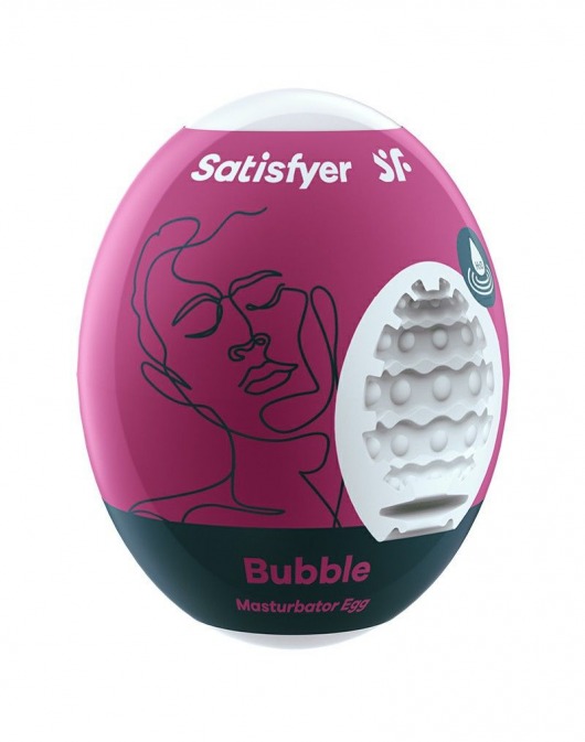 Мастурбатор-яйцо Satisfyer Bubble Mini Masturbator - Satisfyer - в Норильске купить с доставкой