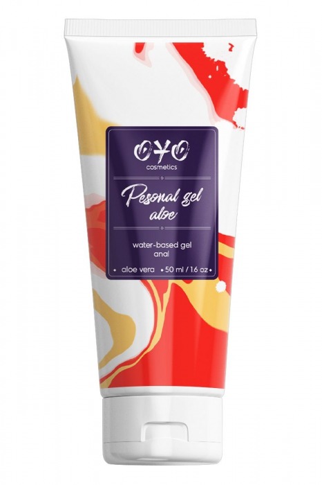 Анальная смазка на водной основе OYO Personal Gel Aloe - 50 мл. - OYO - купить с доставкой в Норильске