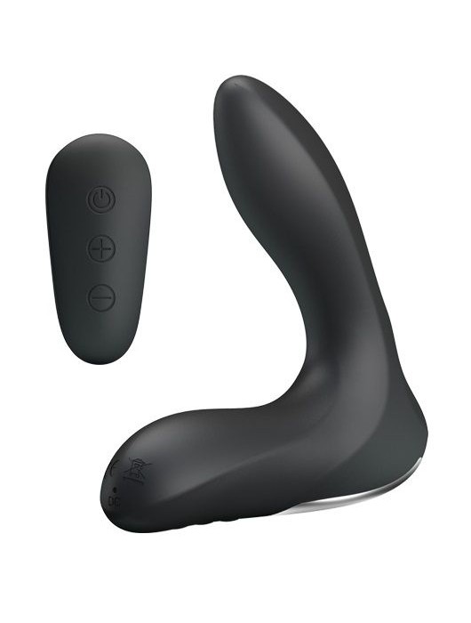 Массажер простаты Nasreddin с функцией расширения и пультом ДУ - 13,5 см. - Baile - в Норильске купить с доставкой