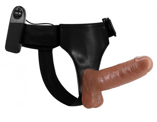 Страпон на трусиках с вибрацией Ultra Passionate Harness - 16 см. - Baile - купить с доставкой в Норильске