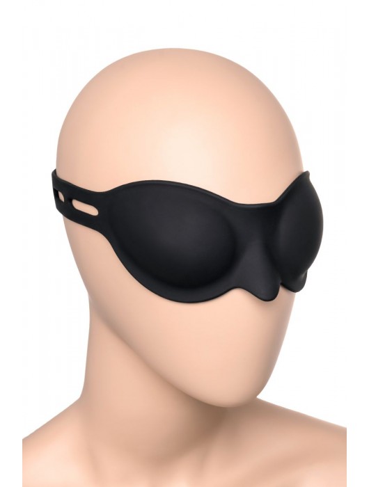 Черная плотная силиконовая маска - ToyFa - купить с доставкой в Норильске
