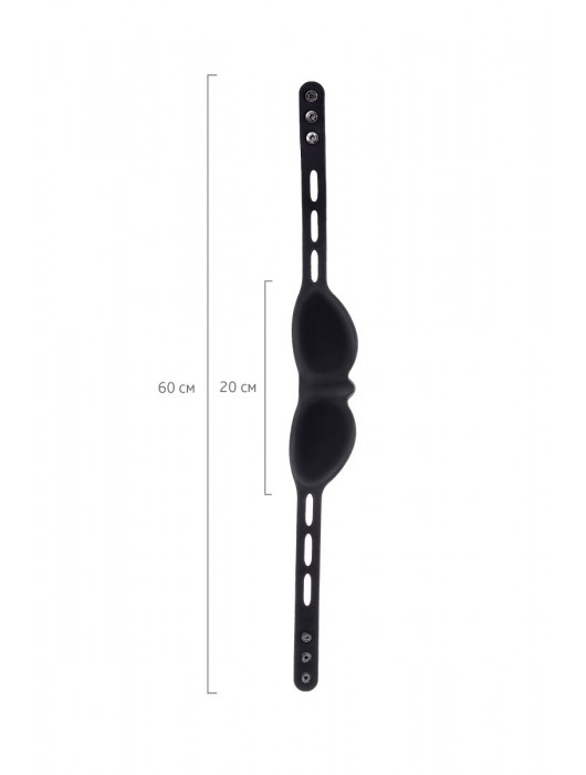 Черная плотная силиконовая маска - ToyFa - купить с доставкой в Норильске