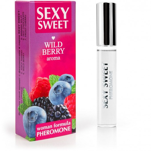 Парфюм для тела с феромонами Sexy Sweet с ароматом лесных ягод - 10 мл. -  - Магазин феромонов в Норильске