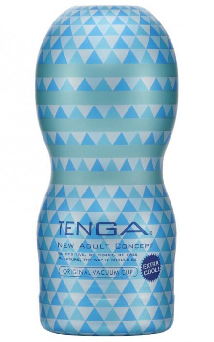 Мастурбатор с охлаждающей смазкой TENGA Original Vacuum Cup Extra Cool - Tenga - в Норильске купить с доставкой