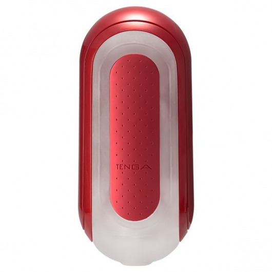 Красный мастурбатор Flip Zero Red   Warmer с подогревом - Tenga - в Норильске купить с доставкой