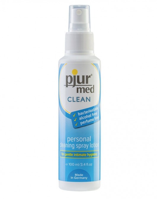 Гигиенический спрей pjur MED Clean Spray - 100 мл. - Pjur - купить с доставкой в Норильске