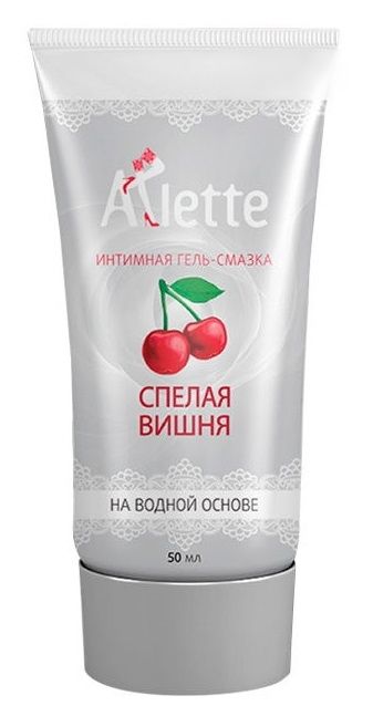 Интимная гель-смазка на водной основе Arlette  Спелая вишня  - 50 мл. - Arlette - купить с доставкой в Норильске