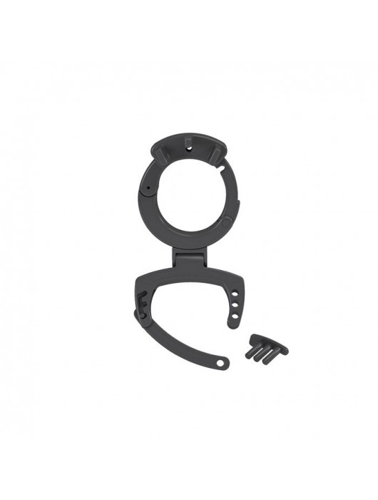 Кольцо с зажимом для мошонки для пояса верности Pubic Enemy - MyStim - купить с доставкой в Норильске