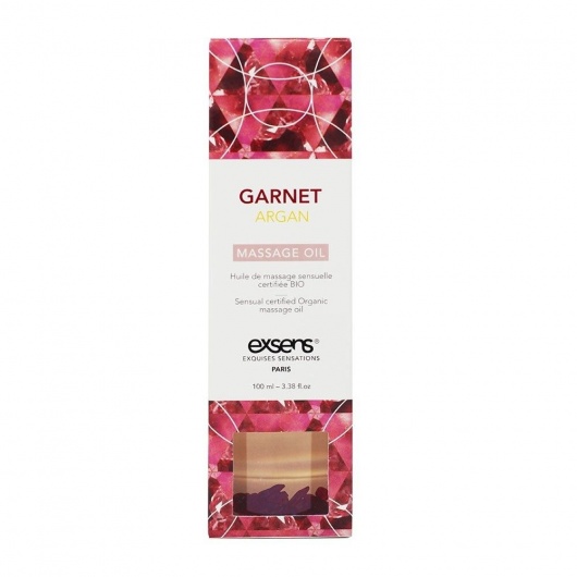Органическое массажное масло GARNET ARGAN - 100 мл. - Exsens - купить с доставкой в Норильске