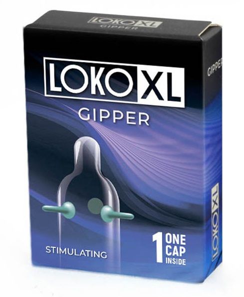 Стимулирующая насадка на пенис LOKO XL GIPPER - Sitabella - в Норильске купить с доставкой