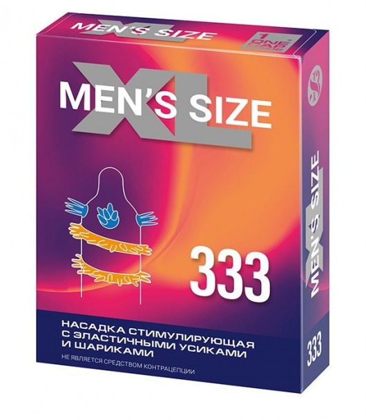 Стимулирующая насадка на пенис MEN SIZE 333 - Sitabella - в Норильске купить с доставкой