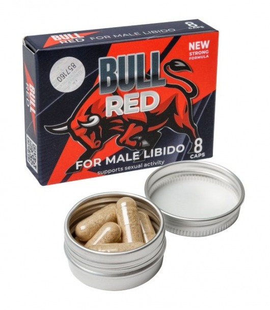 Пищевой концентрат для мужчин BULL RED - 8 капсул - Sitabella - купить с доставкой в Норильске