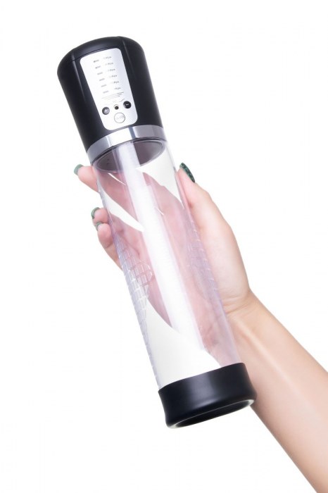 Прозрачная автоматическая помпа для пениса Sigurd - Sexus - в Норильске купить с доставкой