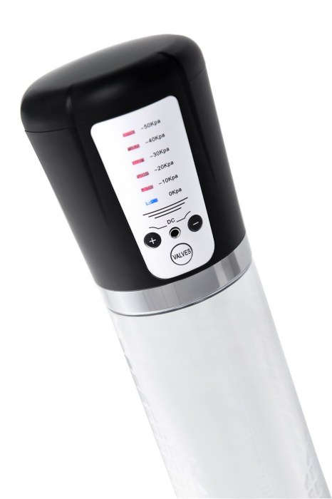 Прозрачная автоматическая помпа для пениса Sigurd - Sexus - в Норильске купить с доставкой