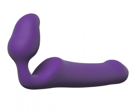 Фиолетовый безремневой страпон Queens L - Adrien Lastic - купить с доставкой в Норильске