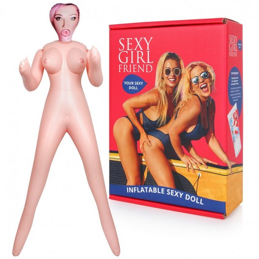 Надувная секс-кукла  Анджелина - Bior toys - в Норильске купить с доставкой