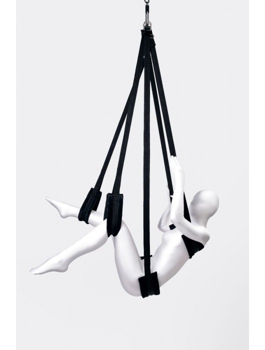 Черные секс-качели Anonymo №0503 - ToyFa - купить с доставкой в Норильске