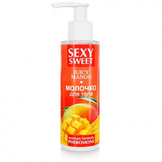 Молочко для тела с феромонами и ароматом манго Sexy Sweet Juicy Mango - 150 гр. -  - Магазин феромонов в Норильске