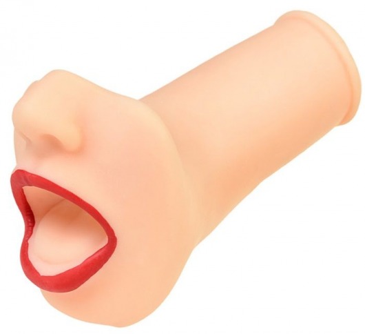 Мастурбатор-ротик с алыми губами - ToyFa - в Норильске купить с доставкой