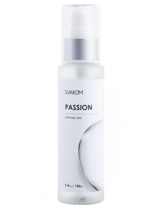 Смазка на водной основе Passion Intimate Gel - 100 мл. - Svakom - купить с доставкой в Норильске