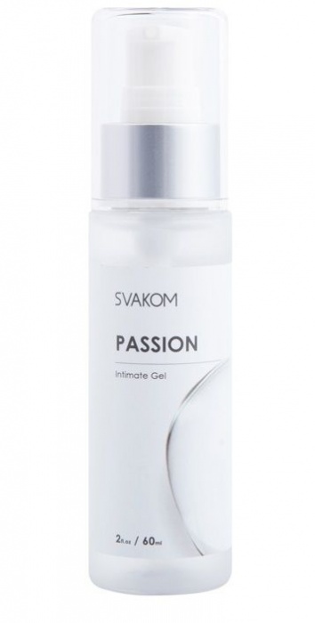 Смазка на водной основе Passion Intimate Gel - 60 мл. - Svakom - купить с доставкой в Норильске