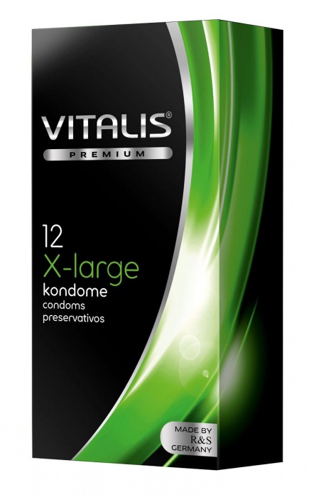 Презервативы увеличенного размера VITALIS PREMIUM x-large - 12 шт. - Vitalis - купить с доставкой в Норильске