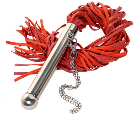Красная кожаная плеть - ToyFa - купить с доставкой в Норильске