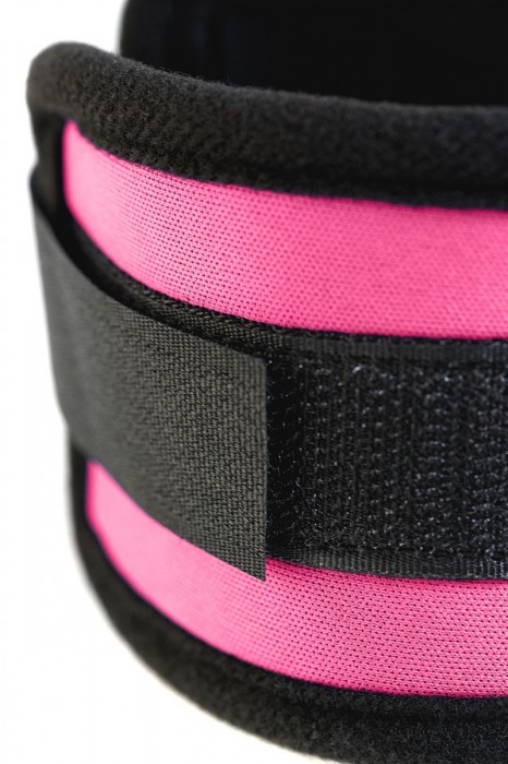Оковы на ноги из неопрена розового цвета - ToyFa - купить с доставкой в Норильске