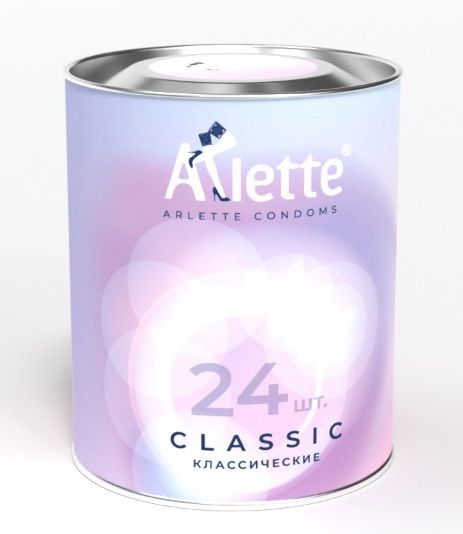 Классические презервативы Arlette Classic - 24 шт. - Arlette - купить с доставкой в Норильске