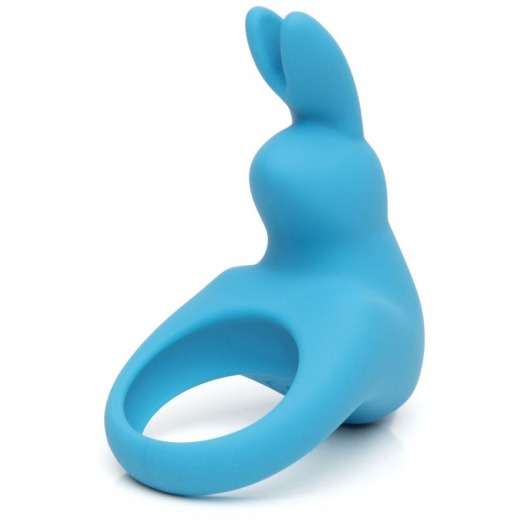 Голубое эрекционное виброкольцо Happy Rabbit Rechargeable Rabbit Cock Ring - Happy Rabbit - в Норильске купить с доставкой