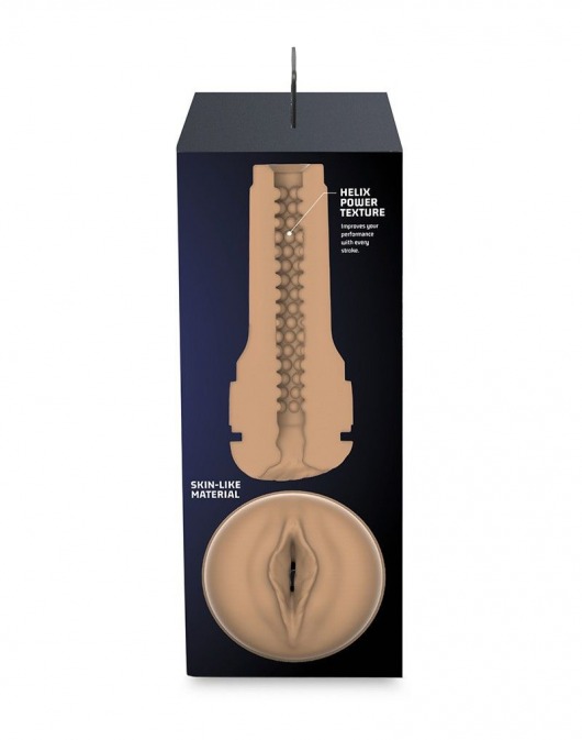 Телесный мастурбатор-вагина Feel Stroker - Kiiroo - в Норильске купить с доставкой