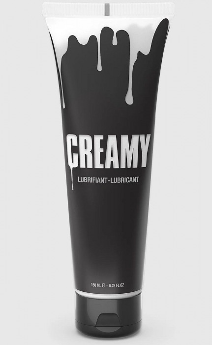 Смазка на водной основе Creamy с консистенцией спермы - 150 мл. - Strap-on-me - купить с доставкой в Норильске