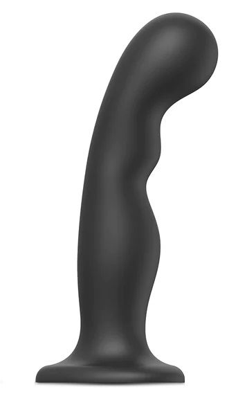 Черная насадка Strap-On-Me Dildo Plug P G size XXL - Strap-on-me - купить с доставкой в Норильске