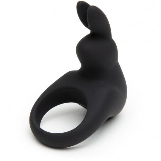 Черное эрекционное виброкольцо Happy Rabbit Rechargeable Rabbit Cock Ring - Happy Rabbit - в Норильске купить с доставкой